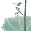 Floristik24 Antique umbrella for hanging mint green H43cm Ø28cm