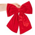 Red Decorative Bows for Christmas, Set of 3, 28cm | Floristik24.co.uk