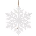 Wooden Snowflake Hanging