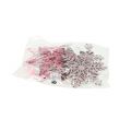 Floristik24 Snowflakes metal pink mix 10.5cm 6pcs
