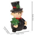 Chimney Sweep Figurines with Adhesive Backing, Polyresin, 5cm, Set of 6 | Floristik24.co.uk