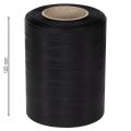 Black wreath ribbon 125mm 25m - Elegant mourning ribbon for floristry and decoration, acetate ribbon | Floristik24.co.uk
