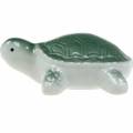 Floristik24 Floating ceramic turtle green 11.5cm 1pc