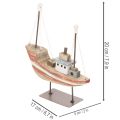 ProductName  
Decorative Wooden Boat Model for Windowsill 20cm  

ProductDescription  
<div>  
<h2>Charming Wooden Boat Model for Decorative Accents</h2>  
<p>This delightful wooden boat model is a versatile decorative piece perfect for adding a nautical  | Floristik24.co.uk