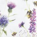 Floristik24 Napkins Summer Bumblebees Bees Decoration 25x25cm 20pcs