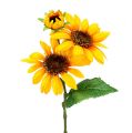 Floristik24 Sunflowers artificial flowers Ø9cm yellow L24cm 4pcs