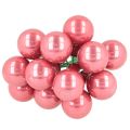 Mini Christmas Baubles on Wire Set Glossy Mirror Berries 20mm 140pcs | Floristik24.co.uk