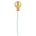 Mini Christmas Baubles on Wire Glossy Mirror Berries 20mm 140 Pieces | Floristik24.co.uk