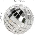 Silver Glass Mirror Balls for Decoration 2-4cm, Set of 50 | Floristik24.co.uk