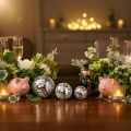 Silver Glass Mirror Balls for Decoration 2-4cm, Set of 50 | Floristik24.co.uk