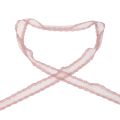 Floristik24 Lace ribbon wedding ribbon ribbon lace old pink 20mm 20m