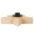 Wooden Star Candle Holder for