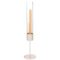 Modern Taupe Taper Candle