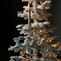 Gold Christmas Tree Candle Holders with Rocking Horse Design, 20cm, Set of 3 | Floristik24.co.uk
