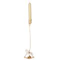 Gold Christmas Tree Candle