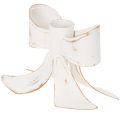 Candle Holder Bow Design Metal