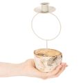 **Birch Wood Candle Holder with White Metal Ring 20cm**

```html
<h2>Decorative Birch Wood Candle Holder with White Metal Ring</h2>

<p>
This decorative candle holder combines natural birch wood with a minimalist white metal ring to create an elegant and  | Floristik24.co.uk