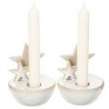 Ceramic Star Candle Holders