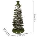 Candle Holder Tree-Shaped Green Metal Decoration 28cm Indoor Use | Floristik24.co.uk