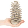 **Ceramic Pine Cone Candle Holder for Taper Candles 17cm**

```html
<h2>Ceramic Pine Cone Candle Holder for Taper Candles</h2>

<p>
This ceramic candle holder is designed in the shape of a pine cone, adding a winter-themed charm to your home décor. Finish | Floristik24.co.uk