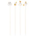 Ghost Figures on Wooden Sticks