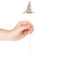 Felt Witch Hat Picks for Autumn Table Decorations 28cm 12pcs | Floristik24.co.uk