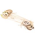 Wooden Pumpkin Picks with