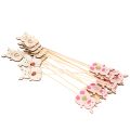 Wooden Pig Plant Sticks 31cm,
