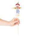 Scarecrow Flower Picks for Autumn Decorations 37cm - Set of 6 | Floristik24.co.uk