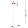 Wooden Scarecrow Picks 30cm Multicolored Set of 12 for Indoor Decoration | Floristik24.co.uk