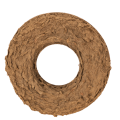 OASIS® Renewal® Biolit® Floral Foam Ring, 17 cm, 2 Pack for Floristry | Floristik24.co.uk