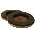 Floral foam ring with base