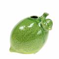 Floristik24 Stoneware vase lime green 10cm