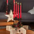 Wooden Star Wooden Star for Standing Paulownia Natural 30cm | Floristik24.co.uk