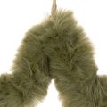 Plush Faux Fur Star Hanging