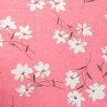 Floristik24 Deco fabric flowers Pink 30cm x 3m