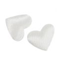 Floristik24 Hearts to scatter white 1,3cm 500pcs