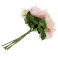 Floristik24 Bouquet pink with pearls 29cm