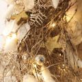 Scattered stars light gold glitter 4-5cm 40pcs | Floristik24.co.uk