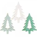 Floristik24 Scatter decoration Christmas fir tree green 4cm 72p