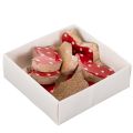 Red Wooden Polka Dot Christmas