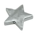 Floristik24 Scatter stars silver Ø4cm-5cm 72p