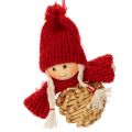 Straw Ornament Set with Stars