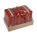 Floristik24 Pillar candles red Advent candles old red 200/50mm 24pcs