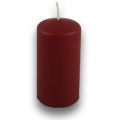 Floristik24 Pillar candles 80/40 16pcs. antique red
