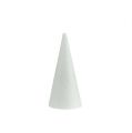 Floristik24 Styrofoam cone white 14cm x 7cm 10pcs