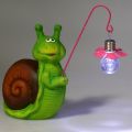 Floristik24 Decoration figure snail with light H18cm