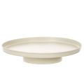 Floristik24 Beige Metal Tray 30 cm for Decorative Arrangements