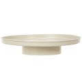 Beige Metal Tray 30 cm for