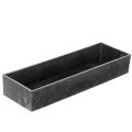 Floristik24 Rectangular Decorative Tray with Handles in Anthracite, 32cm